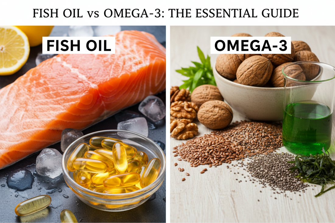Fish Oil vs Omega-3: What's the Difference?