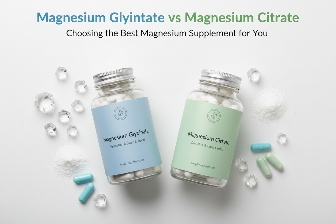 Magnesium Glycinate vs Magnesium Citrate: Which Is Better?