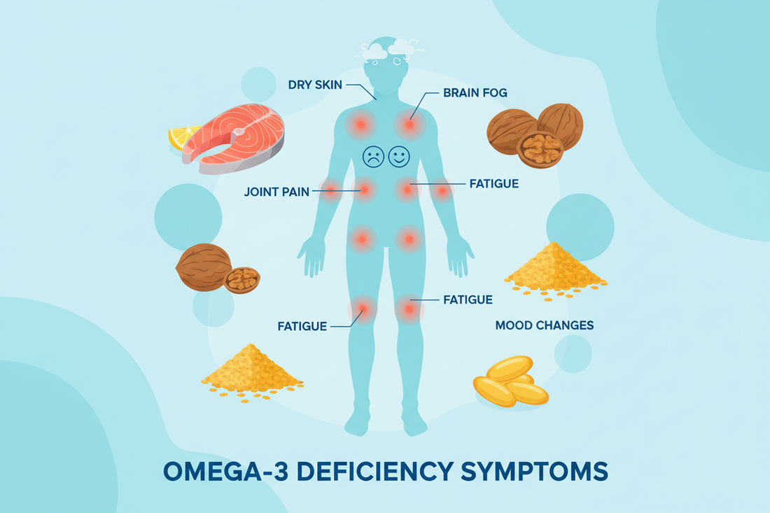 Omega-3 Deficiency Symptoms: Signs, Causes & When to Seek Help